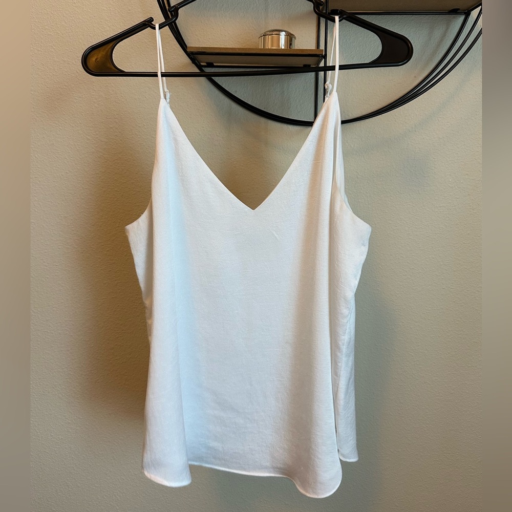 Express white tank top